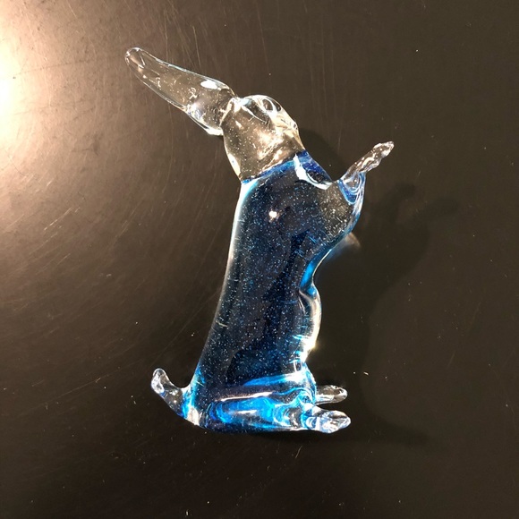 Glass Standing Bunny / Rabbit Figurine - Picture 10 of 16